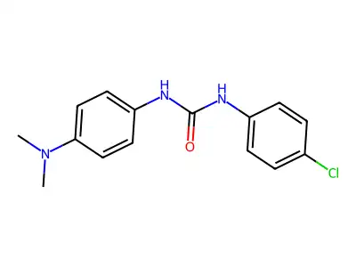 N-(4-Chlorophenyl)-N'-(4-(dimethylamino)phenyl)urea structure
