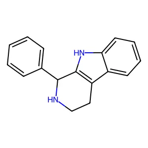 (R)-1-Phenyl-2,3,4,9-tetrahydro-1H-pyrido[3,4-b]indole structure
