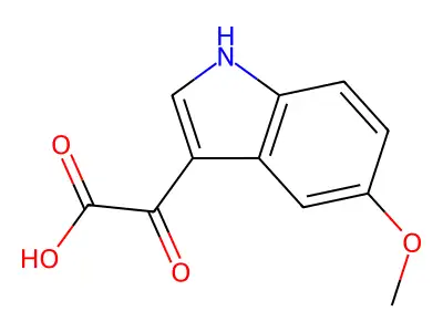 ethyl 2-(5-methoxy-1H-indol-3-yl)-2-oxoacetate structure