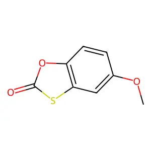 5-甲氧基-1,3-苯并噁噻吩-2-酮 structure