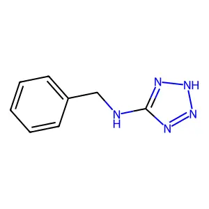5-Benzylaminotetrazole structure