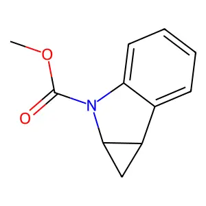 methyl 1a,6b-dihydro-1H-cyclopropa[b]indole-2-carboxylate structure