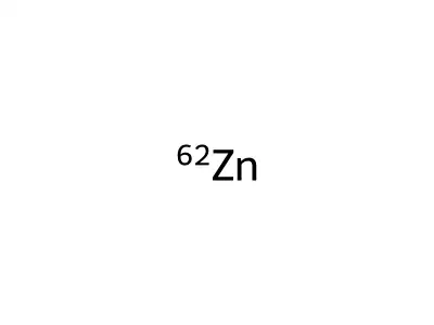 Zinc Zn-62 structure