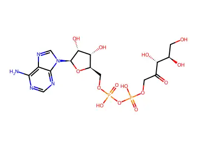 腺苷二磷酸核酮糖 structure