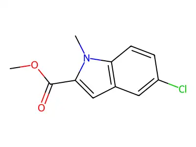 methyl 5-chloro-1-methyl-1H-indole-2-carboxylate structure