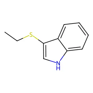 3-(Ethylthio)-1H-indole structure