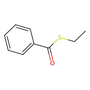 Benzenecarbothioic acid, S-ethyl ester structure