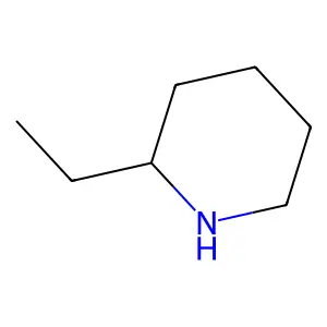 2-Ethylpiperidine structure