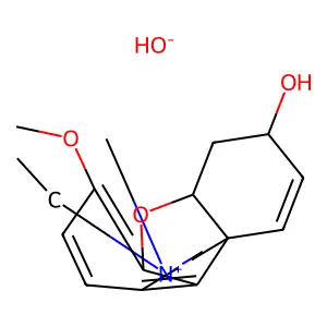 N-Ethylgalanthaminium hydroxide structure