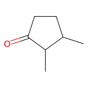 Cyclopentanone, 2,3-dimethyl- structure