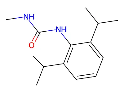 1-(2,6-Diisopropylphenyl)-3-methylurea structure