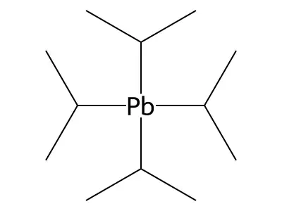 Plumbane, tetrakis(1-methylethyl)- structure