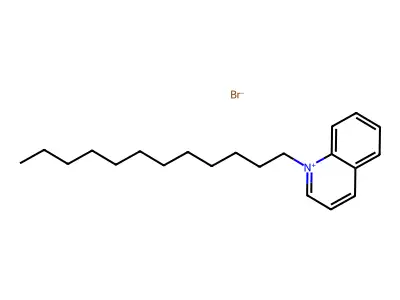1-Dodecylquinolin-1-ium bromide structure