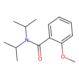 Benzamide, 2-methoxy-N,N-bis(1-methylethyl)- structure