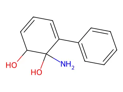 2'-Aminobiphenyl-2,3-diol structure