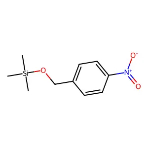 Silane, trimethyl[(4-nitrophenyl)methoxy]- structure
