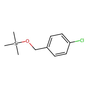 Silane, [(4-chlorophenyl)methoxy]trimethyl- structure