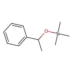 Silane, trimethyl(1-phenylethoxy)- structure