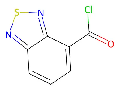 2,1,3-Benzothiadiazole-4-carbonyl chloride structure