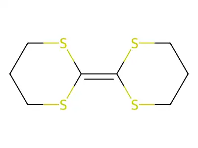 2-(1,3-Dithian-2-ylidene)-1,3-dithiane structure