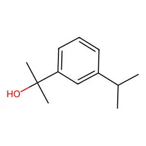 alpha,alpha-Dimethyl-3-(1-methylethyl)benzenemethanol structure