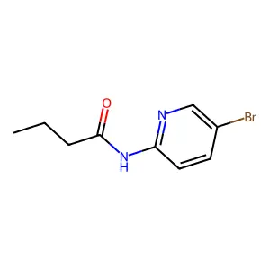 N-(5-溴-2-吡啶基)丁酰胺 structure