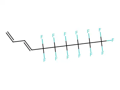 (3E)-5,5,6,6,7,7,8,8,9,9,10,10,10-Tridecafluorodeca-1,3-diene structure
