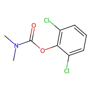 (2,6-dichlorophenyl) N,N-dimethylcarbamate structure