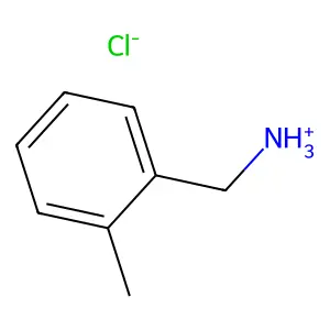 Benzenemethanamine, 2-methyl-, hydrochloride (1:1) structure