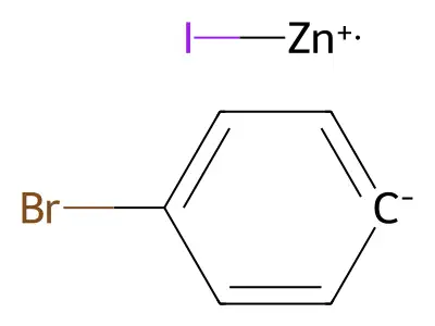 4-Bromophenylzinc iodide structure