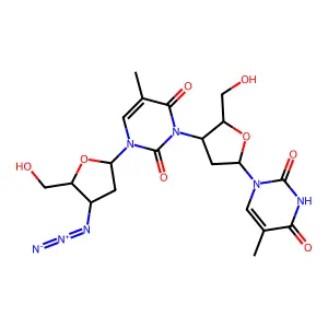 Zidovudine impurity G structure