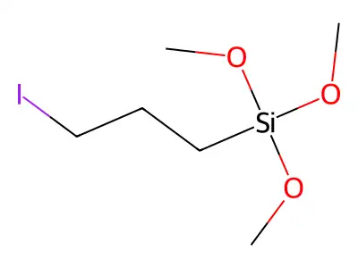(3-Iodopropyl)trimethoxysilane structure
