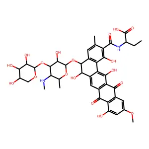 PRADIMICIN ANALOG structure