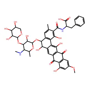 PRADIMICIN ANALOG structure