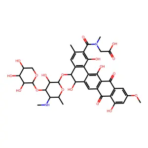 PRADIMICIN ANALOG structure