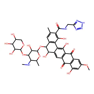 PRADIMICIN ANALOG structure