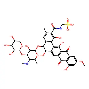 PRADIMICIN ANALOG structure