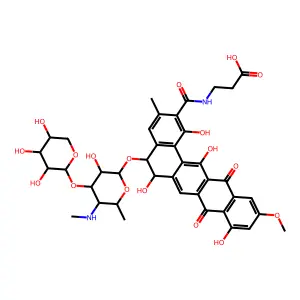 PRADIMICIN ANALOG structure