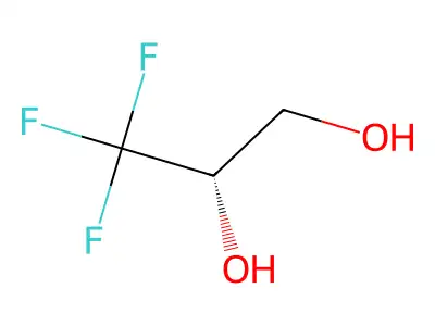 3,3,3-Trifluoro-1,2-propanediol structure