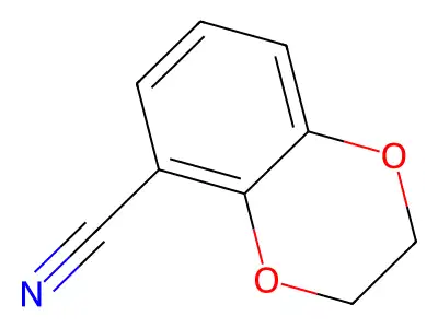 2,3-Dihydro-1,4-benzodioxine-5-carbonitrile structure