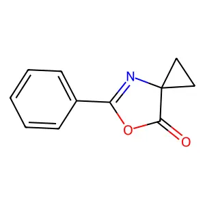 6-Phenyl-5-oxa-7-azaspiro[2.4]hept-6-en-4-one structure