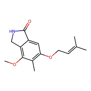 Zinnimidine structure