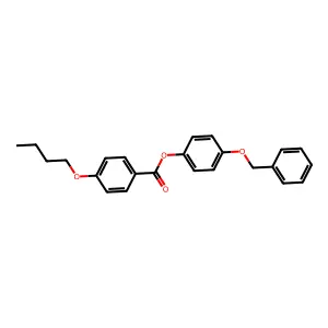 4-(Benzyloxy)phenyl 4-butoxybenzoate structure