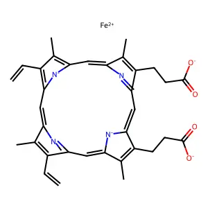 血红素B structure