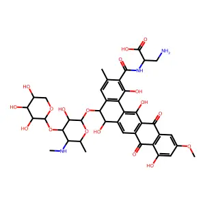 PRADIMICIN ANALOG structure