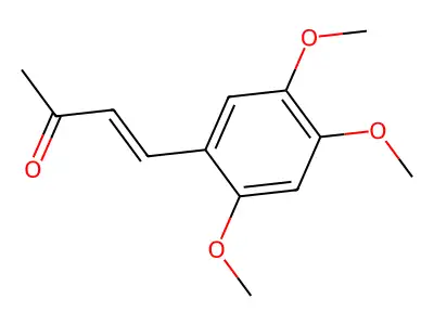 4-(2,4,5-Trimethoxyphenyl)but-3-en-2-one structure