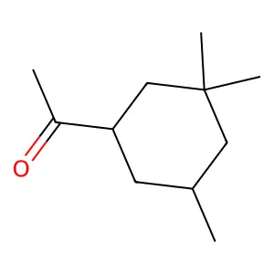 1-(3,3,5-三甲基环己基)乙-1-酮 structure
