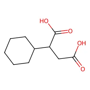 Cyclohexylsuccinic acid structure