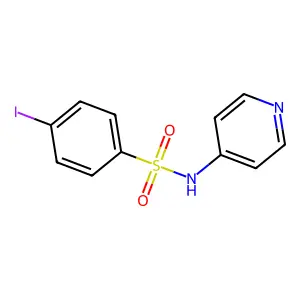 4-iodo-N-(pyridin-4-yl)benzenesulfonamide structure