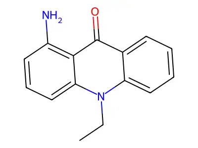 9(10H)-Acridinone, 1-amino-10-ethyl- structure